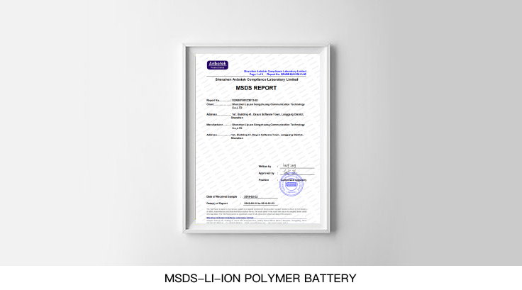 MSDS-Li-ion-Polymer-battery